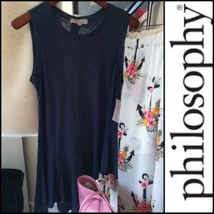 SALEPhilosophy | asymmetrical long tank |